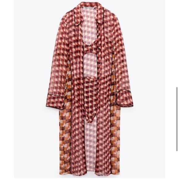 ZARA Tunic Size Extra Small XS - Picture 7 of 13